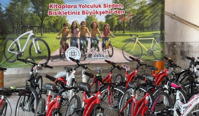 Kavaklıdere ilçesinde 24 bisiklet dağıtıldı.