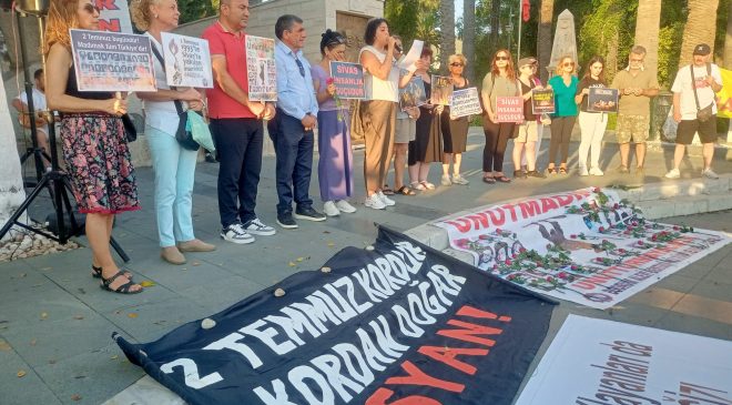 Madımak’ın Külleri Bodrum’a da Savruldu.