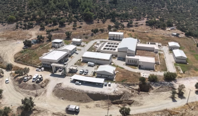 Milas arıtma tesisinde  21 bin metreküp su arıtıldı
