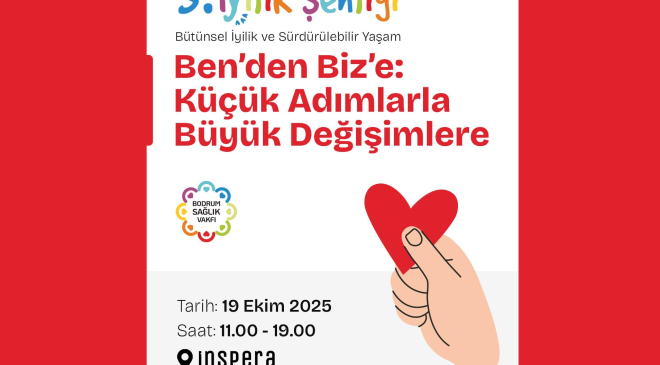 Bodrum Sağlık Vakfı 5. İyilik Şenliği İçin Geri Sayım Başladı.