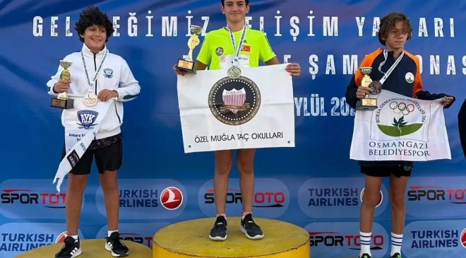 Büyükşehir Sporcusu U-13 Yaş Kategorisinde Türkiye Şampiyonu Oldu