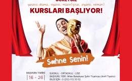 MİLAS BELEDİYESİ KÜLTÜR SANAT KURS KAYITLARI 16-26 Eylül BAŞLIYOR