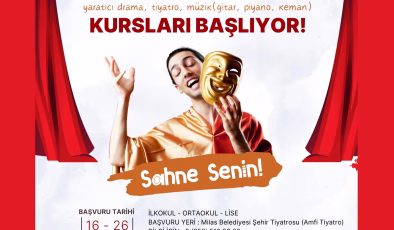 Mi̇las beledi̇yesi̇ kültür sanat kurs kayitlari 16-26 eylül başliyor