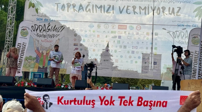 Muğla’da Tarihi Buluşma: “Toprağımızı Vermiyoruz!”