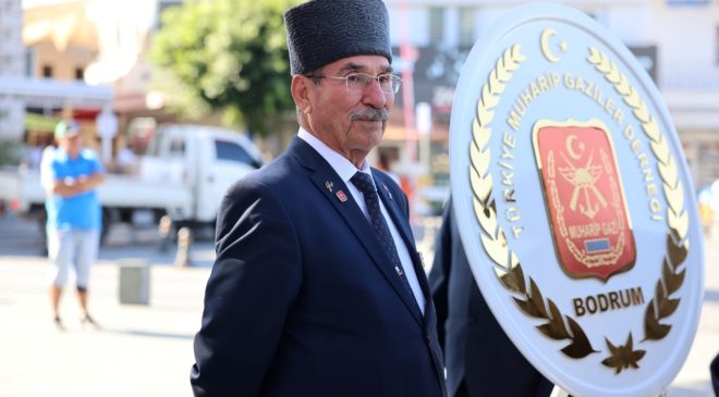 19 Eylül Gaziler Günü Bodrum’da Tören ve Ziyaretlerle Kutlandı