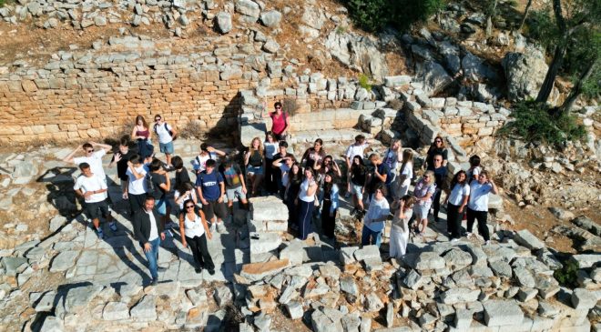 Erasmus Öğrencileri Pedasa Antik Kenti’ni Keşfetti