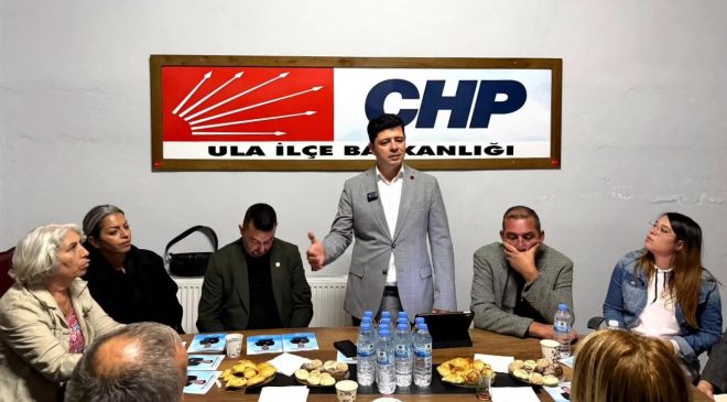 CHP Muğla İl Başkan Adayı Nail Kızıl, Ula İlçesinde Delegelerle Buluştu