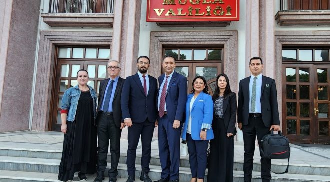 Muğla Gazeteciler ve Yazarlar Derneği Kuruldu İlk Ziyaret Muğla Valisi Dr.İdris    Akbıyık’a  Gerçekleştirildi