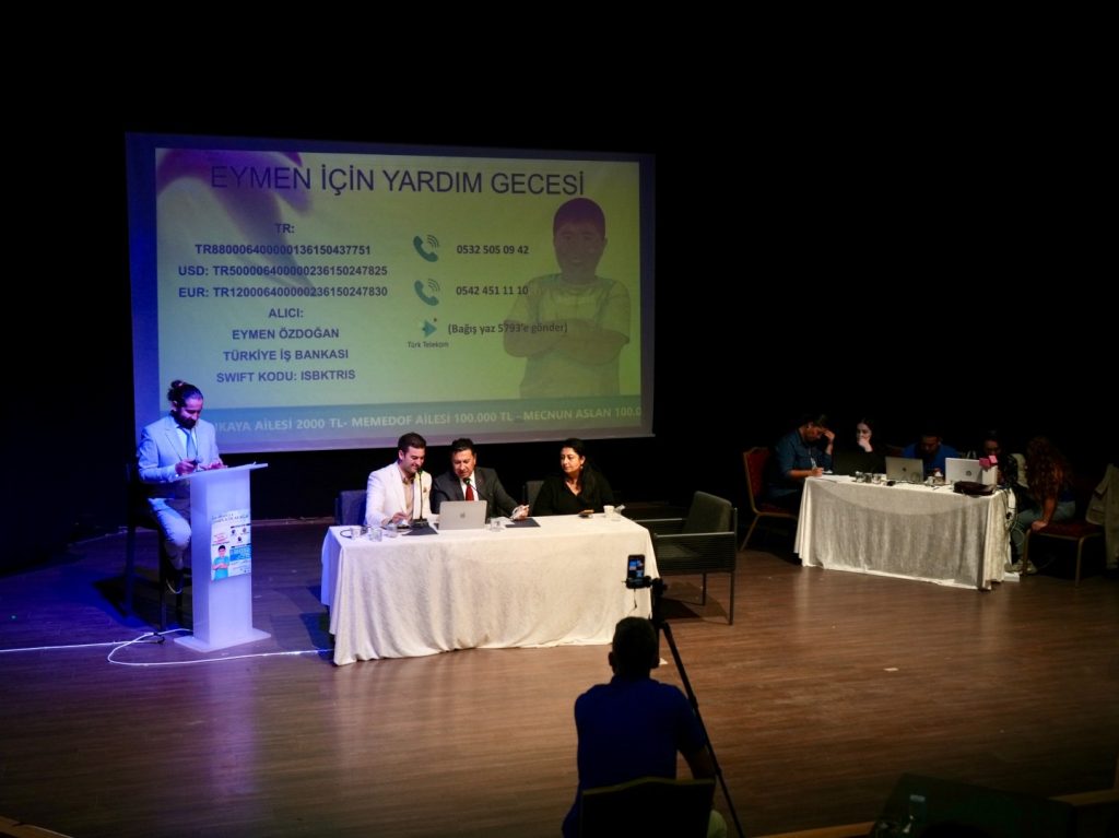 Bodrum belediyesi dmd hastasi eymen icin duzenlenen yardim gecesinde 12 milyon tl toplandi 1