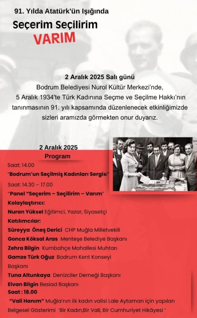 Bodrum belediyesi turk kadinina secme ve secilme hakkinin taninmasinin 91 3 e1764317785291