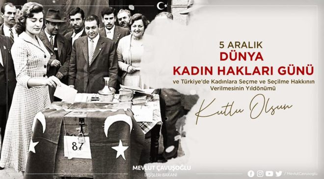 “Türk Kadınına Seçme ve Seçilme Hakkının 91. Yılı: Çare Eşitlikte, Çare Eşit Temsilde!”