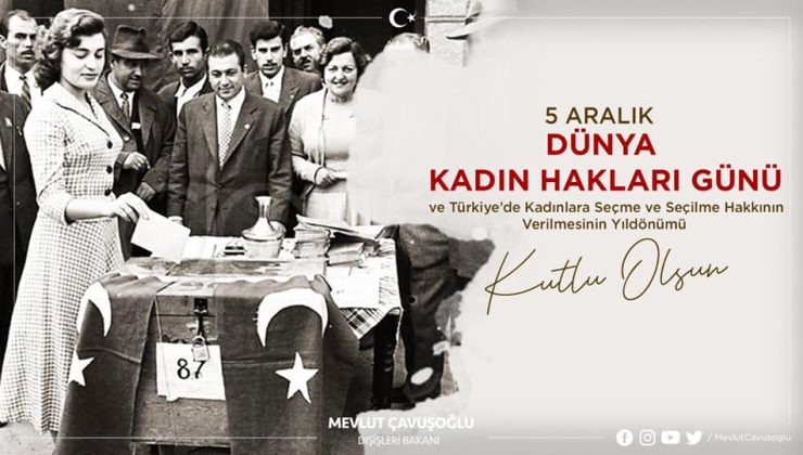 “türk kadınına seçme ve seçilme hakkının 91. Yılı: çare eşitlikte, çare eşit temsilde! ”