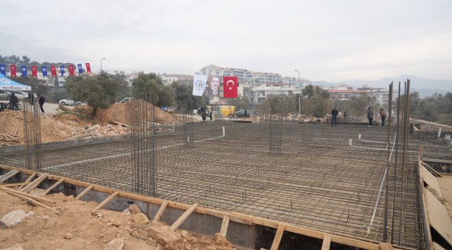 MİLAS BELEDİYESİ TAZİYE EVİ’NİN TEMELİ ATILDI