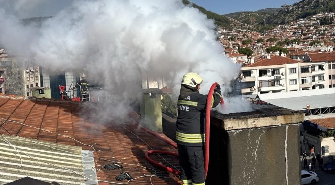 Muğla Büyükşehir İtfaiyesi’nden Baca Yangınlarına Karşı Uyarı