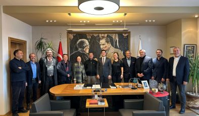 BOYD Yönetimi Başkan Mandalinciyi Makamında Ziyaret Etti