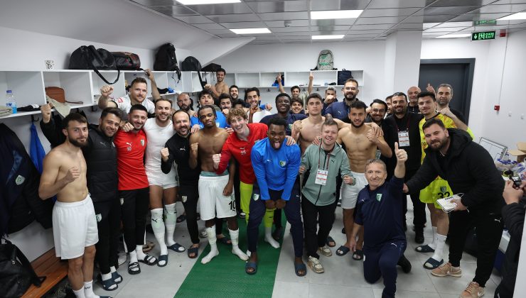 Sipay bodrum fk, 3 puanı 3 golle aldı 