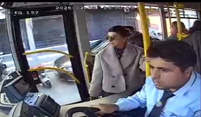 Direksiyon başında hayat kurtaran müdahale