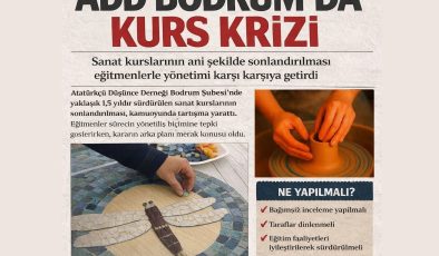 Add bodrum’da tartışmalı karar: sanat kursları sonlandırıldı, eğitmenler tepkili