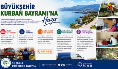 Muğla büyükşehir belediyesi kurban bayramı hazırlıklarını tamamladı