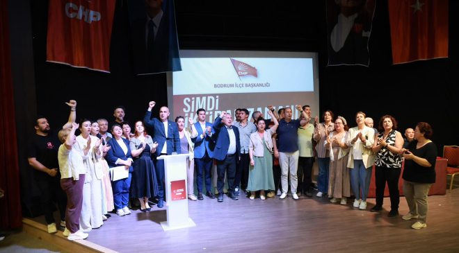 CHP Bodrum İlçe Örgütü’nden Özgür Özel’e Destek Mesajı