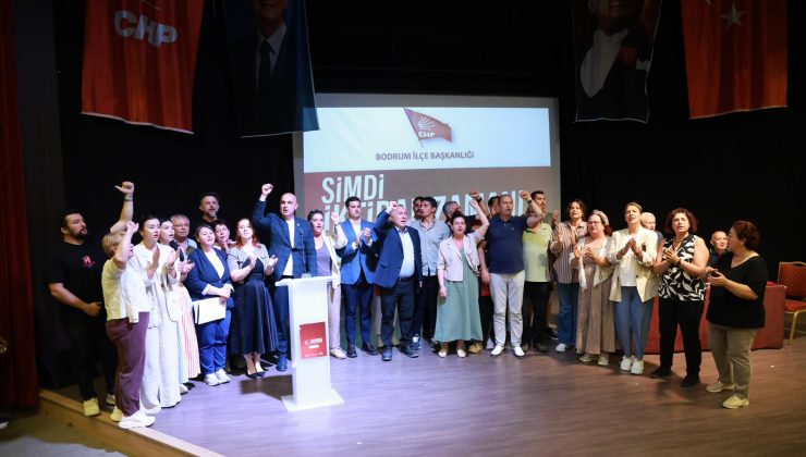 CHP Bodrum İlçe Örgütü’nden Özgür Özel’e Destek Mesajı