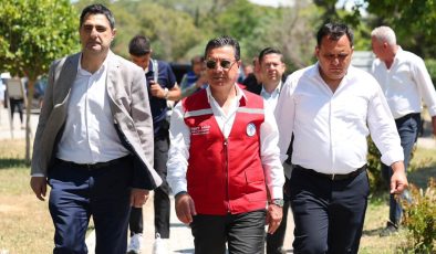 Muğla büyükşehir belediye başkanı ahmet aras, dalaman ve ortaca’daki yatırımları yerinde i̇nceledi