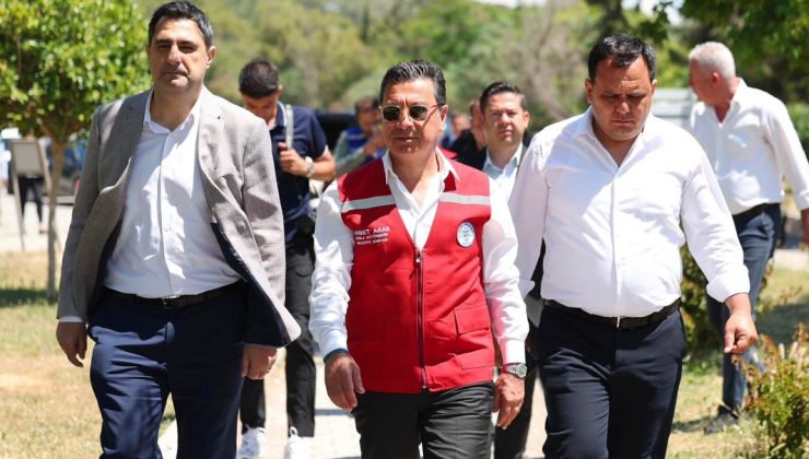 Muğla Büyükşehir Belediye Başkanı Ahmet Aras, Dalaman ve Ortaca’daki Yatırımları Yerinde İnceledi