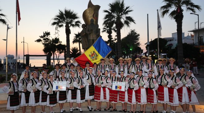 Türkiye, Moldova, Kırgızistan, Bulgaristan ve Moğolistan’dan toplam 475 dansçı katıldı