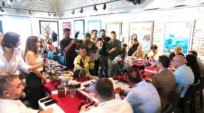 Bodrum Belediyesi 24 Temmuz Basın Özgürlüğü İçin Mücadele Günü’nde Basın Mensuplarıyla Bir Araya Geldi