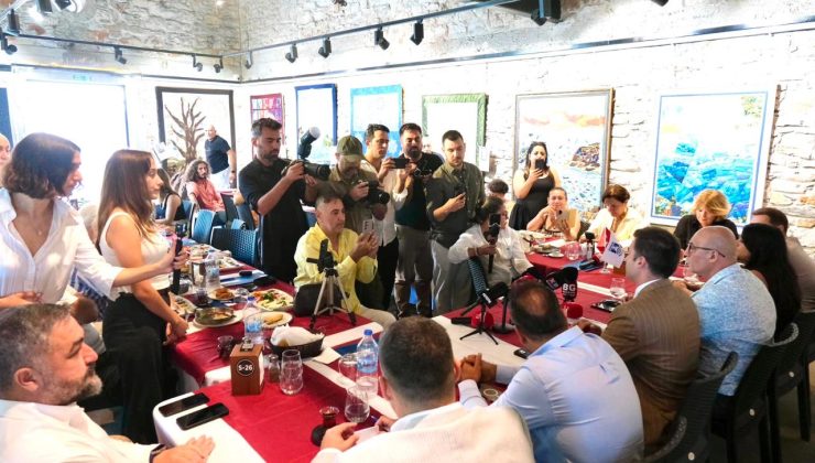 Bodrum Belediyesi 24 Temmuz Basın Özgürlüğü İçin Mücadele Günü’nde Basın Mensuplarıyla Bir Araya Geldi