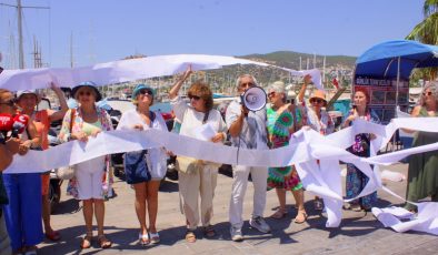 Bodrum’da butlana karşı toplanan i̇mzalar pazartesi ankara’da muhatabınateslim edilecek