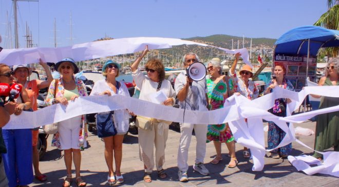 Bodrum’da Butlana Karşı Toplanan İmzalar Pazartesi Ankara’da MuhatabınaTeslim Edilecek
