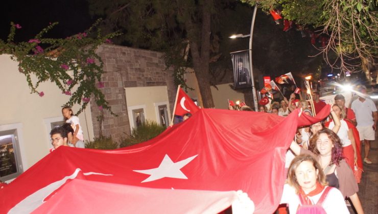 Bodrum’da 30 Ağustos Zafer Bayramı Coşkuyla Kutlandı
