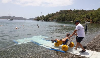 Muğla Sahillerinde Engelsiz Yaz23 Plaj Engelli Bireylerin Hizmetinde