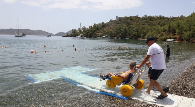 Muğla Sahillerinde Engelsiz Yaz23 Plaj Engelli Bireylerin Hizmetinde