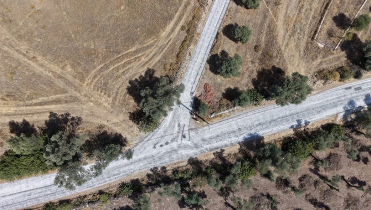Sathi Kaplama Asfalt Çalışmaları Planlı Şekilde Sürüyor