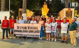 Bodrum’da 12 eylül mesajı: “nostalji değil, hesaplaşma”