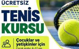 Bodrum’da ücretsiz tenis kursu başlıyor