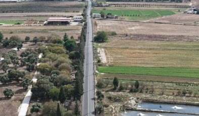 Milas’ta 5,8 Kilometrelik Yol Çalışması Tamamlandı