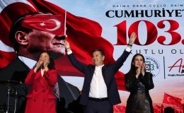 Muğla’da cumhuriyet’in 103. Yılı binlerce kişinin katılımıyla kutlandı